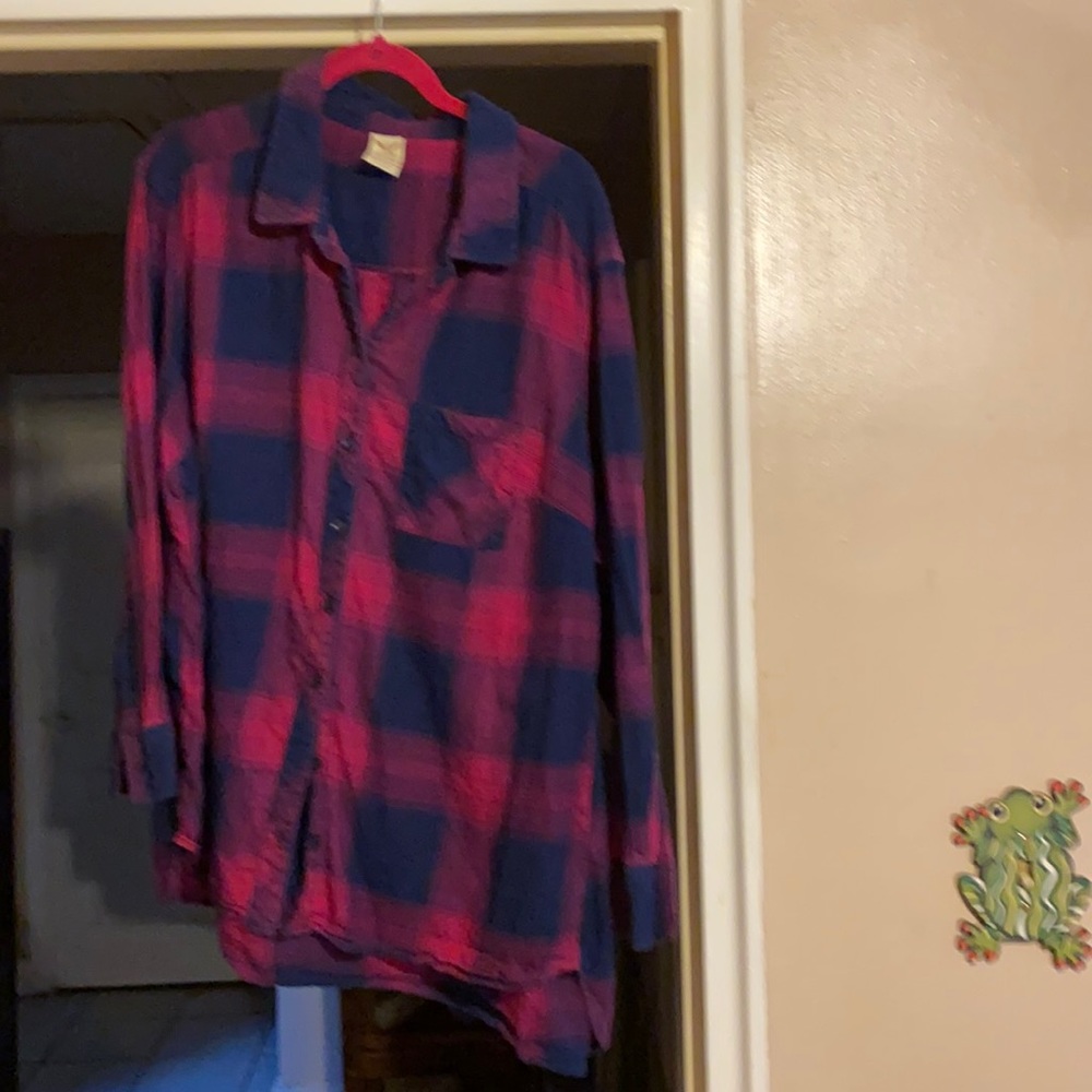Faded Glory button-up shirt long sleeves
